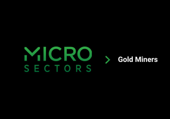 Microsectors Gold Miners 3x Leveraged Etn